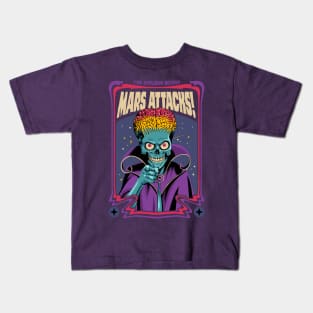 Mars Attacks: The Invasion Begins! Kids T-Shirt